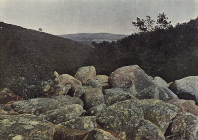 Saint-Herbor, Rocks of the Cascade by European Photographer